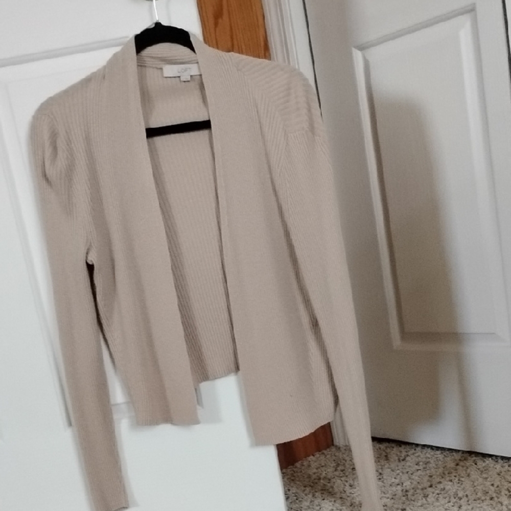 LOFT Beige Women's Cardigan
